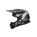 MOTOCROSS HELMET CASSIDA CROSS CUP TWO GREY MATT/ BLACK XS