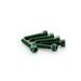 SCREWS PUIG ANODIZED 0500V GREEN M8 X 35MM (6PCS)