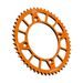 REAR ALU SPROCKET JT JTA 895-50ORG 50T, 428 ORANGE