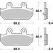 DISK PLOČICE BREMBO 07058XS