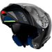 FLIP UP HELMET AXXIS GECKO SV ABS CONSUL B22 GLOSS GRAY XS