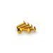 SCREWS PUIG ANODIZED 0689G YELLOW M6 X 25MM (6PCS)