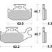 DISK PLOČICE BREMBO 07GR73SD