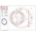 KOČIONA DISK BREMBO 68B40786 FIX