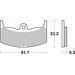 DISK PLOČICE BREMBO 07HO1708 CC ROAD