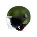 JET HELMET MT HELMETS STREET S SOLID A6 MATT GREEN XXS