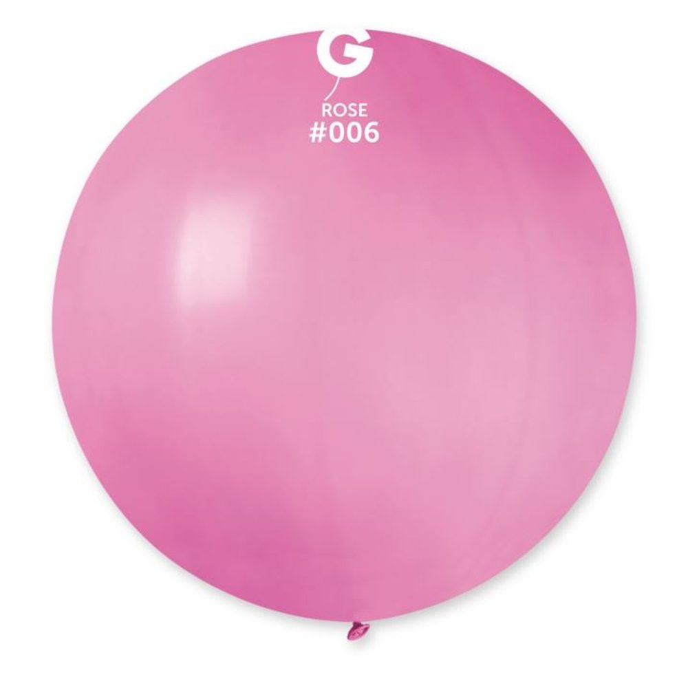 Balón latex 80 cm - světle růžový 1 ks - SMART
