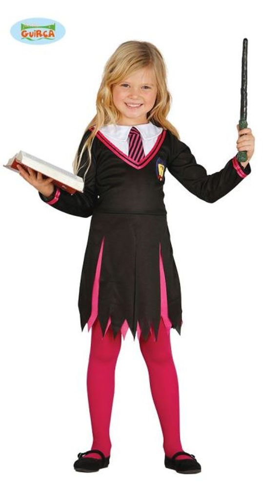 Dětský kostým - studentka kouzel a magie - čarodějka - HARRY POTTER, 5-6 let - GUIRCA