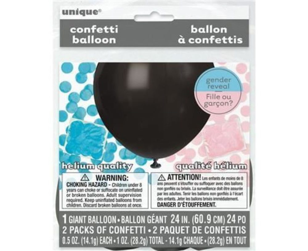 Balónková sada Gender Reveal - Baby Shower Party - Bude to holka nebo kluk ? - UNIQUE