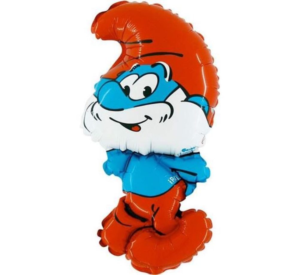 Balón foliový 60 cm - Taťka Šmoula - FLEXMETAL