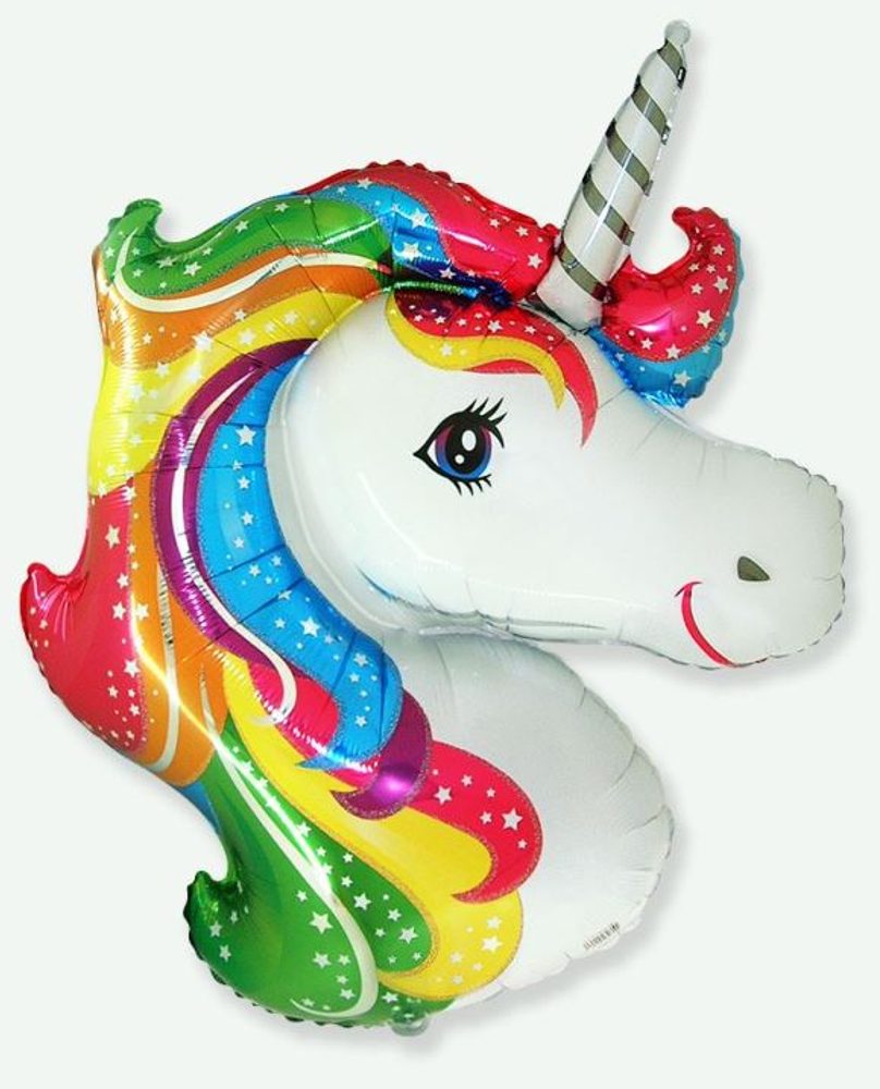 Balón foliový Jednorožec - Unicorn 102 cm - FLEXMETAL