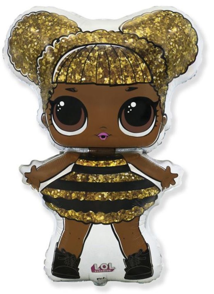 Balónek foliový LOL QUEEN BEE 86cm - FLEXMETAL