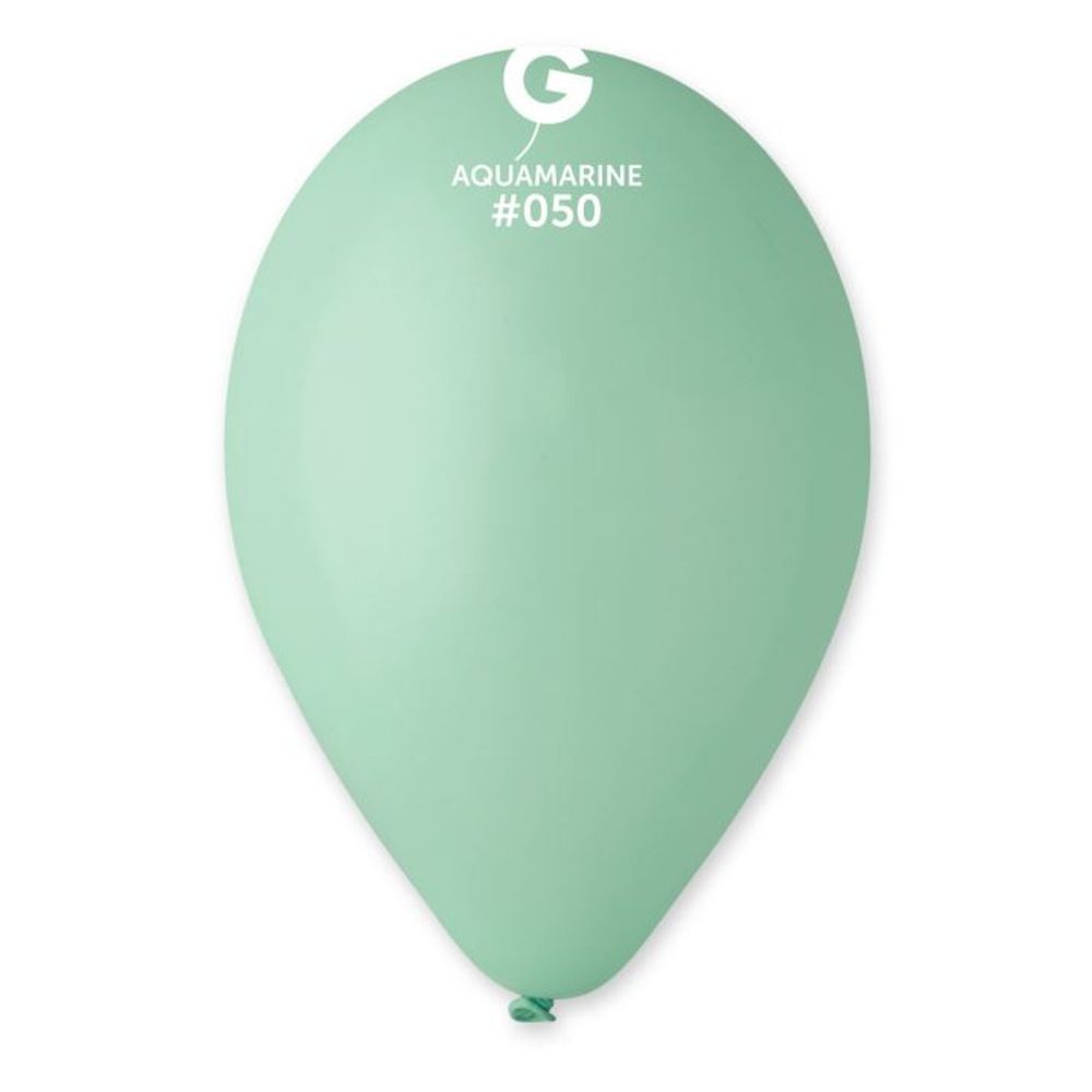 Balonky 100 ks azurové 26 cm pastelové - SMART
