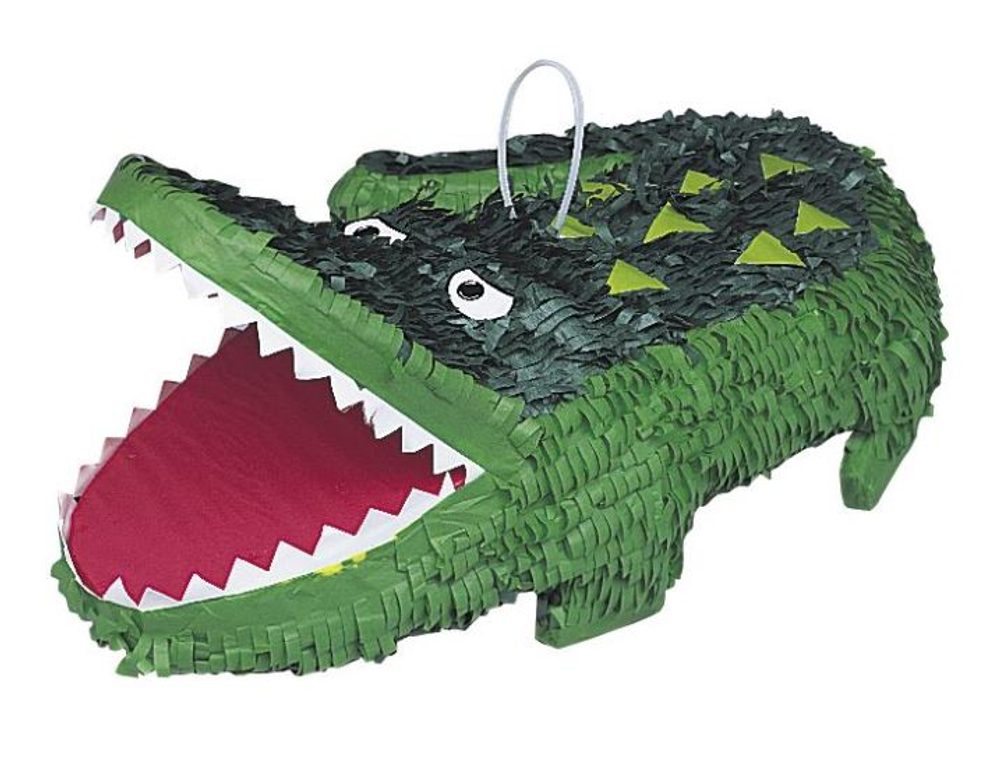 Piňata Aligator - rozbíjecí - UNIQUE