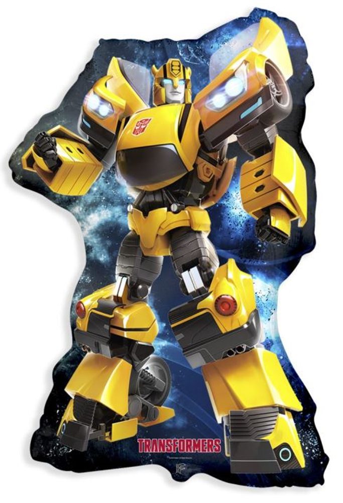 Balón foliový TRANSFORMERS BUMBLEBEE 70cm - FLEXMETAL