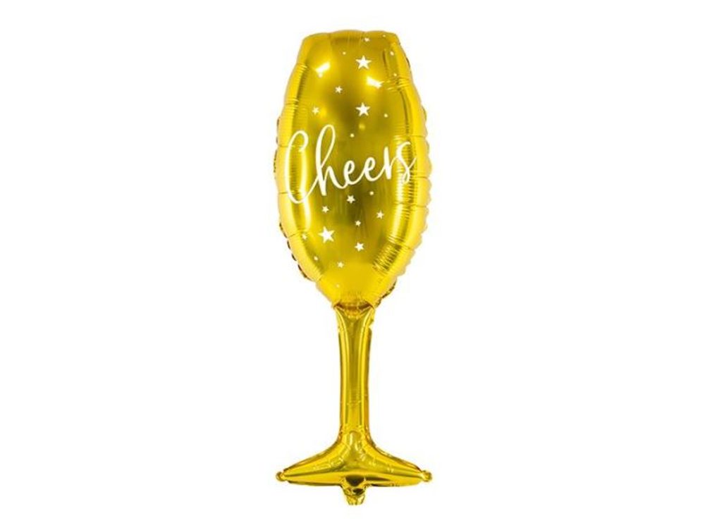 Balón fóliový Sklenice šampaňského - champagne 