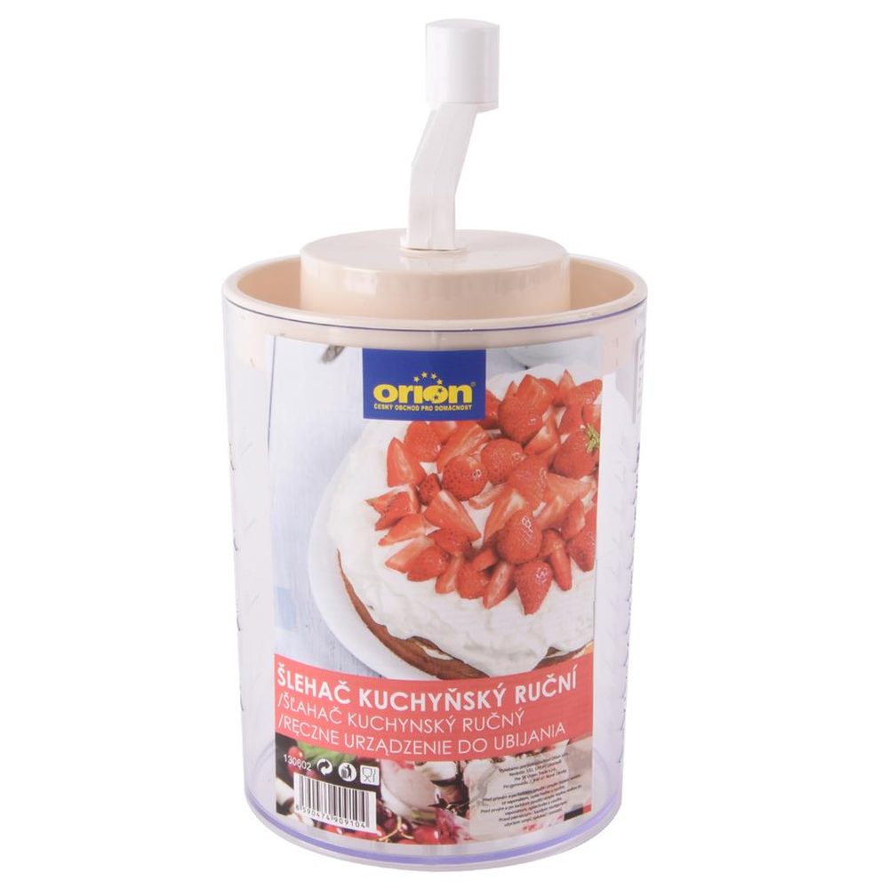 Šlehač plast/kov kuchyňský ruční - ORION domácí potřeby