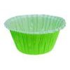 Muffin cases self-supportiing - green 50 pc.