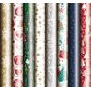 Wrapping paper - Christmas motifs - roll 200x70 cm - mix no.6