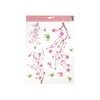 Window Film - Glittering Flowering Branches, 30x42 cm
