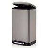 Odpadkový koš DAVINO sv.šedá L 35cm x W 33cm x H 62cm / 30 KELA KL-10907
