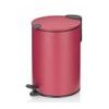 Koš kosmetický - červená mat - 3 l