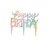 PME Cake Topper Cutter Happy Birthday - Modern