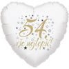 54. narozeniny balónek srdce