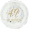 49. narozeniny balónek kruh
