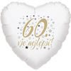 60. narozeniny balónek srdce
