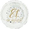 Balónik na 81. narodeniny - kruh