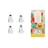 Sada zdobicích sáčků a cukrářských špiček 1M, 2A, 2D, 4B - Wilton Mini Treats Decorating Set