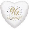 96. narozeniny balónek srdce