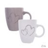 Hrnček keramický DOUBLE LOVE 0,14 l 2 ks