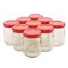 Preserving Jars with Lids 0.06 L, Set of 9