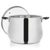 Stainless Steel Pot DALIE 10.6 L with Glass Lid