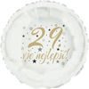 29. narozeniny balónek kruh