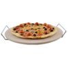 Pizza set - stoneware tray + slicer
