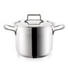Anett Stainless Steel Cookware Set - 10 Pieces