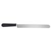 Cukrász spatula/kenőkés - rozsdamentes acél, műanyag fogantyúval - 28 cm