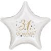 31. narozeniny balónek hvězda