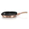 Pánev grilovací s mramorovým povrchem 28 cm Rosegold Metallic Line