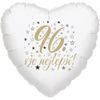 96. narozeniny balónek srdce
