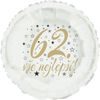 62. narozeniny balónek kruh