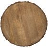 Mango wood serving mat - 39 cm