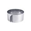 Stainless steel sliding/round mould for cakes and pies