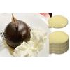 Podložka zlatá na monoporcie, mousse a dezerty - kruh 8 cm - 20 ks