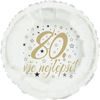 80. narozeniny balónek kruh