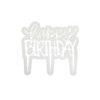 PME Cake Topper Cutter Happy Birthday - Modern