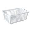 Plastic storage basket 38x26x14,5 cm